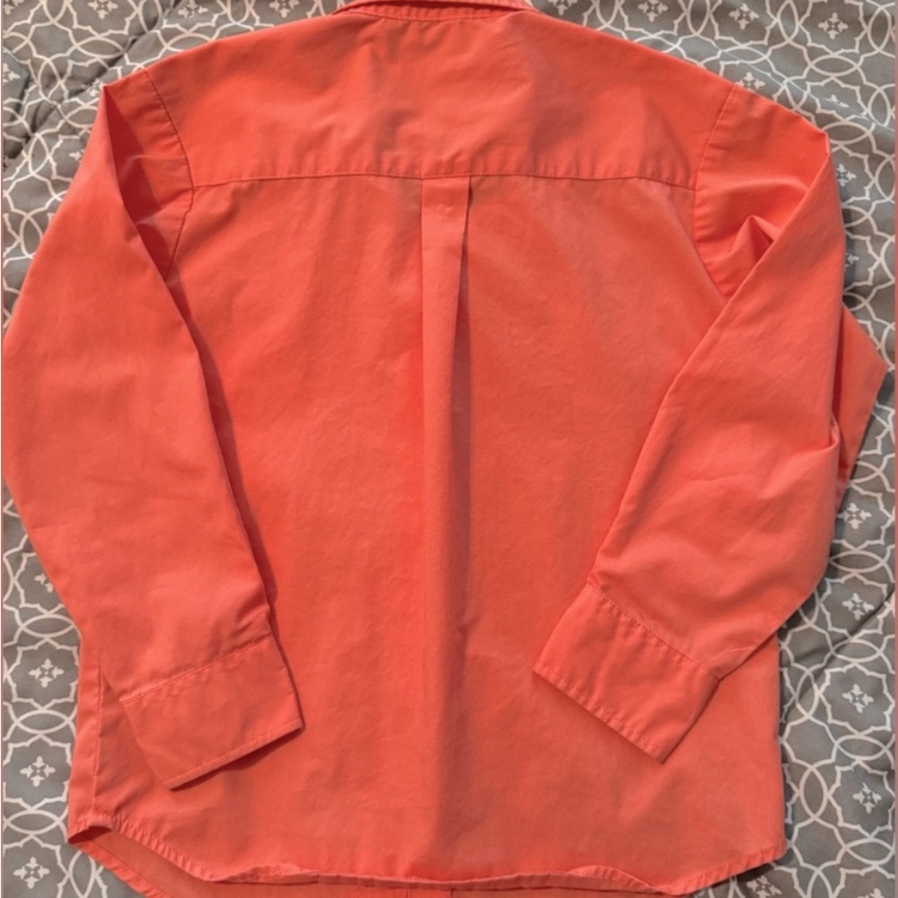 (2) Boys Button Down Shirt Long Sleeve Size small (6/7) EUC Wrangler & Izod - Picture 2 of 11